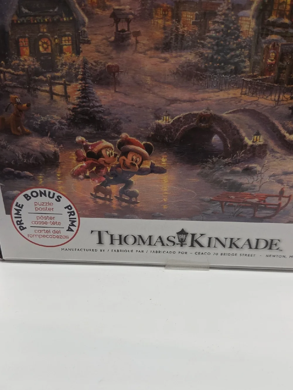 Disney Thomas Kinkade 1000-Piece Holiday Puzzle   NWT